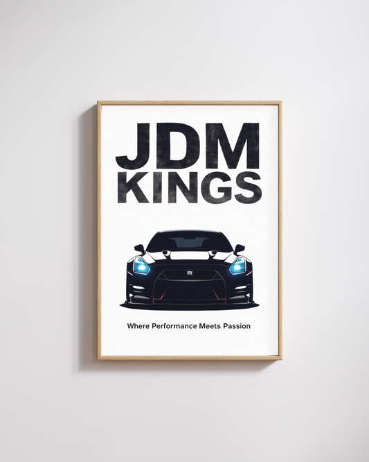 Midnight JDM Performance Wall Art Poster