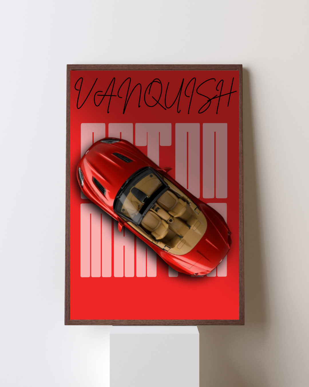 Ultimate Supercar Design Wall Art Poster