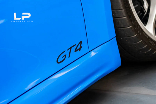 Porsche 718 GT4 Style Door Decals (x2)