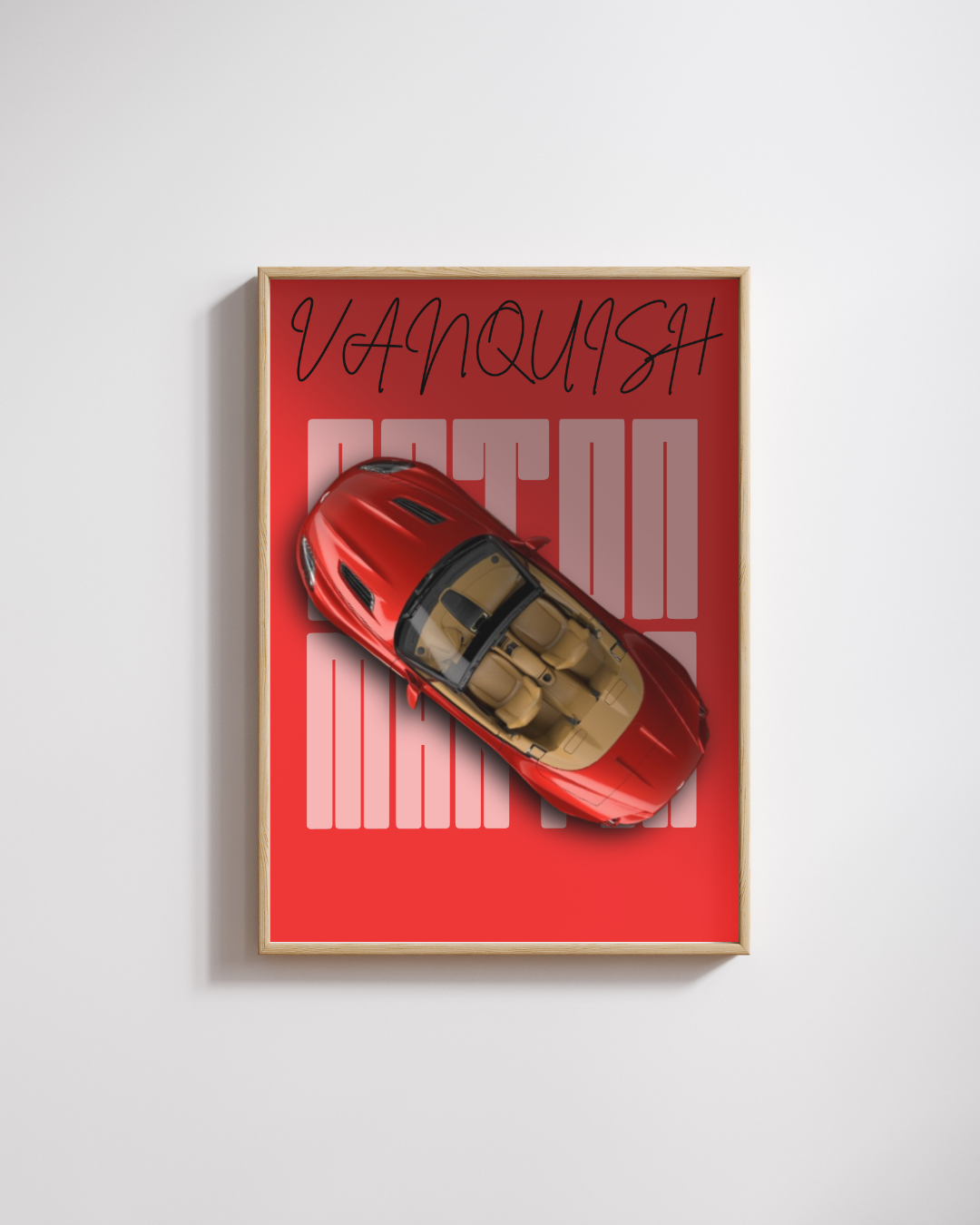 Ultimate Supercar Design Wall Art Poster