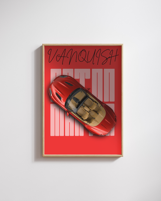 Ultimate Supercar Design Wall Art Poster