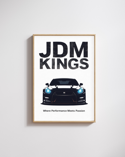 Midnight JDM Performance Wall Art Poster