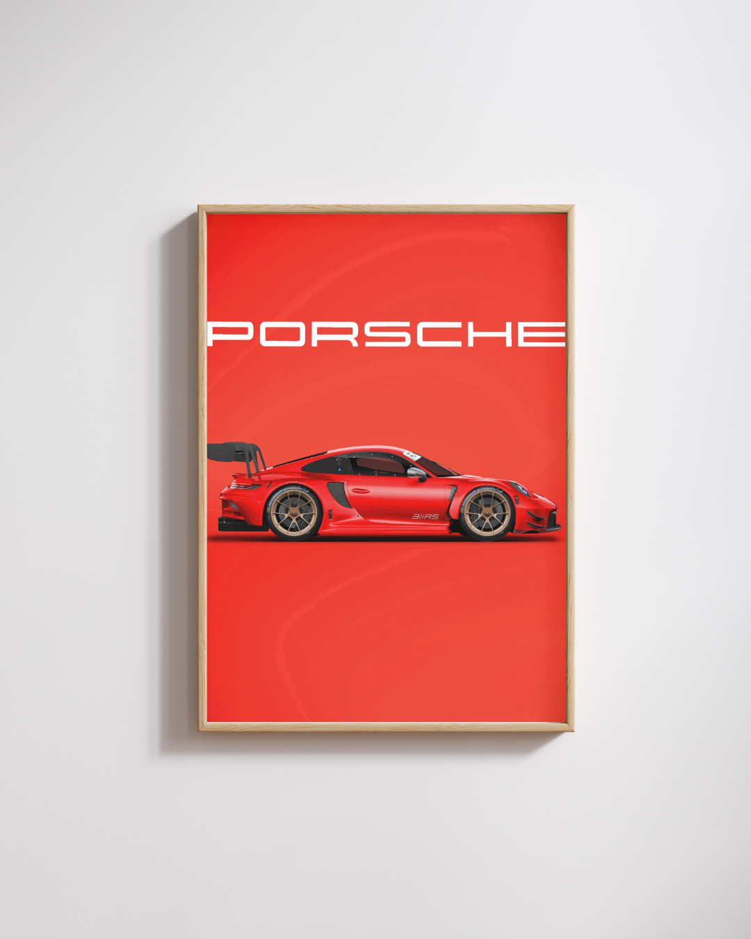 Track-Bred Precision Performance Wall Art Poster