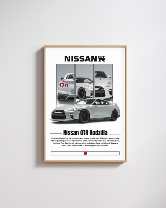 Silver Performance Icon Wall Art Poster