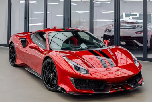 Ferrari 488 Pista Double Racing Stripe Decal Kit