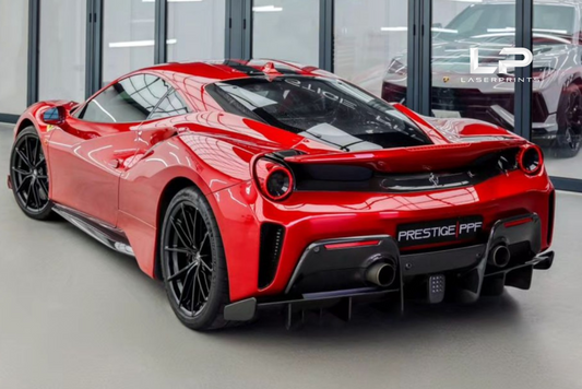 Ferrari 488 Pista Double Racing Stripe Decal Kit