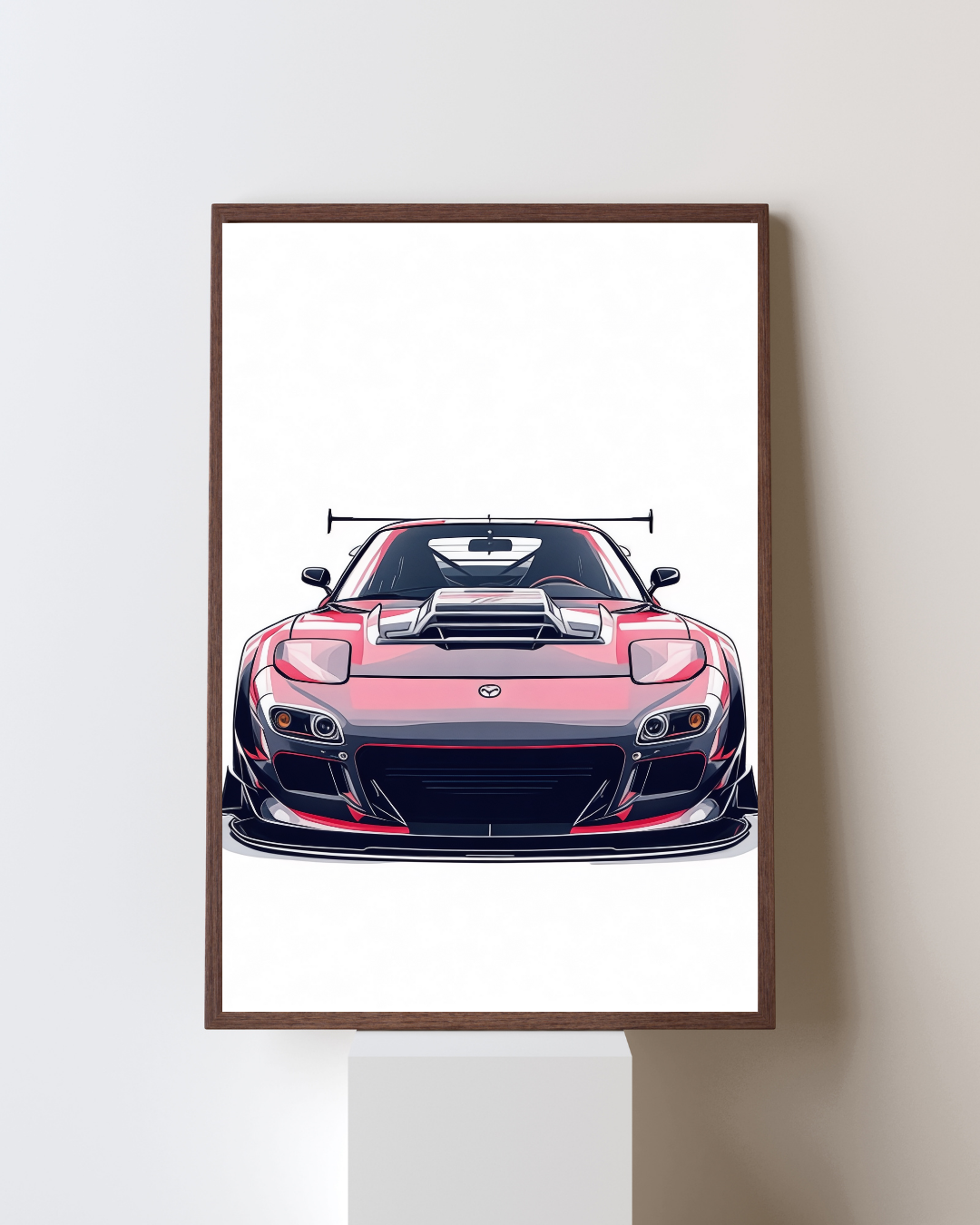 Widebody Track Legend Wall Art Poster
