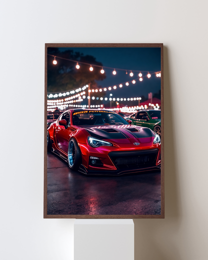 Street Meet Performance Wall Art Poster