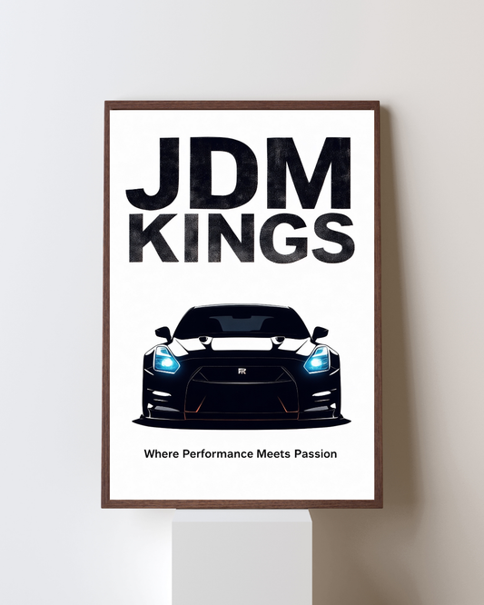 Midnight JDM Performance Wall Art Poster