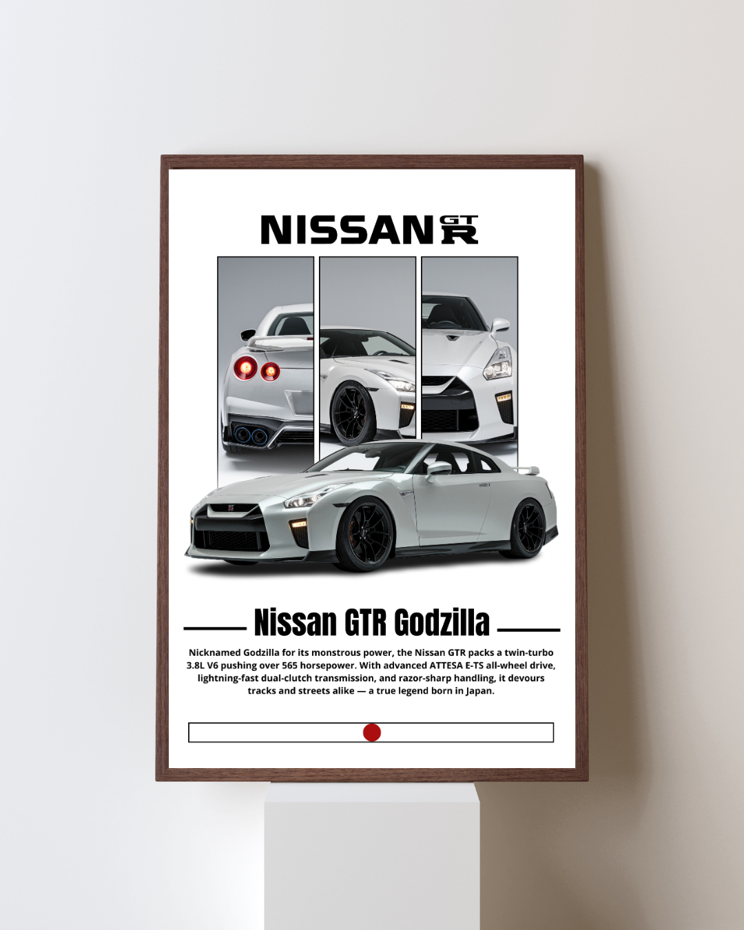 Silver Performance Icon Wall Art Poster