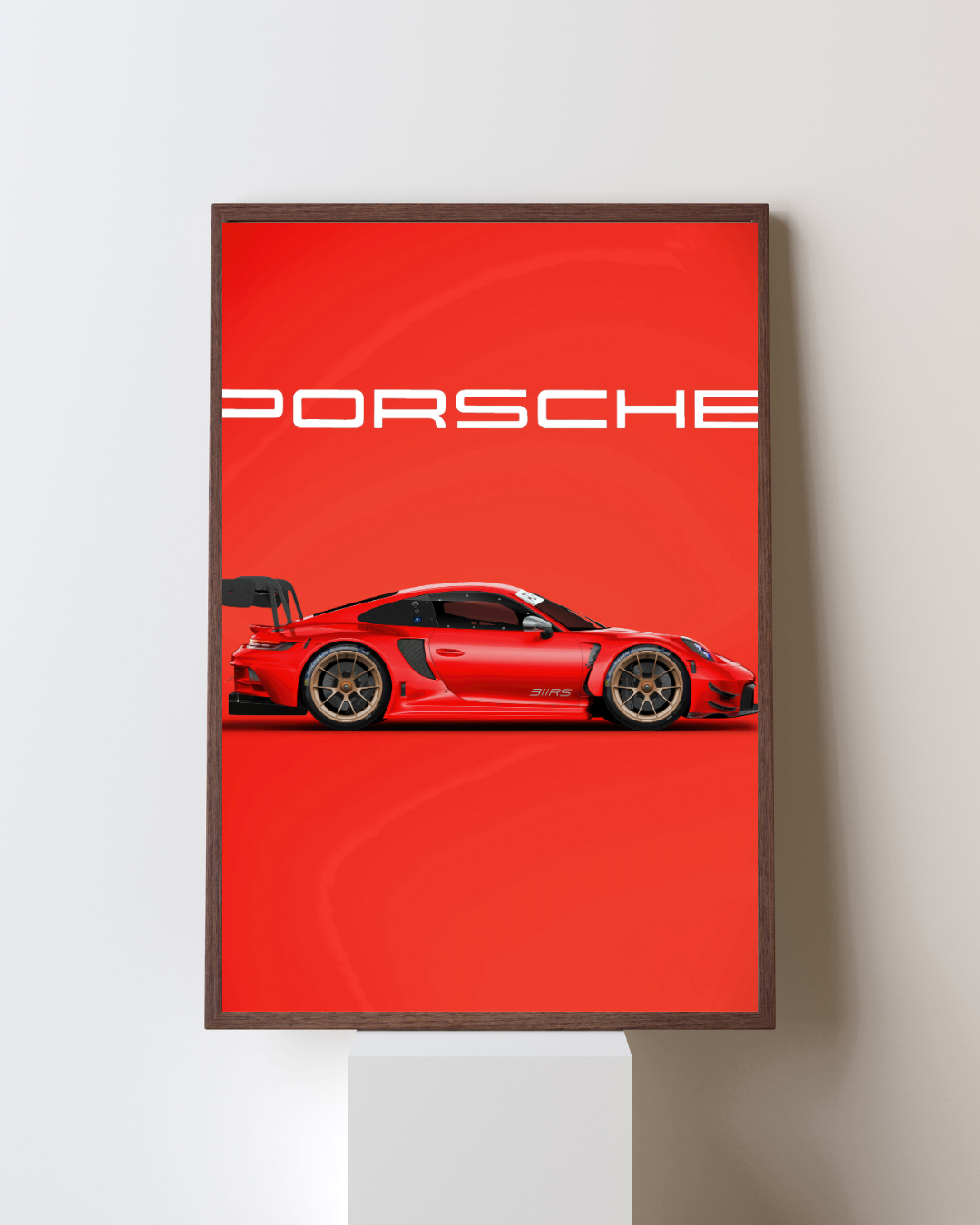 Track-Bred Precision Performance Wall Art Poster