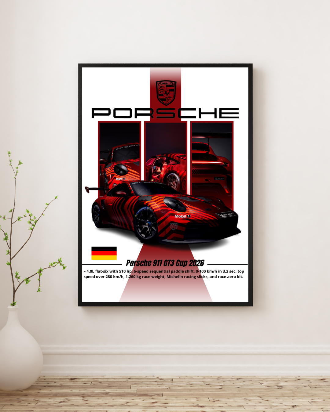 Track Edition Motorsport Wall Art Poster