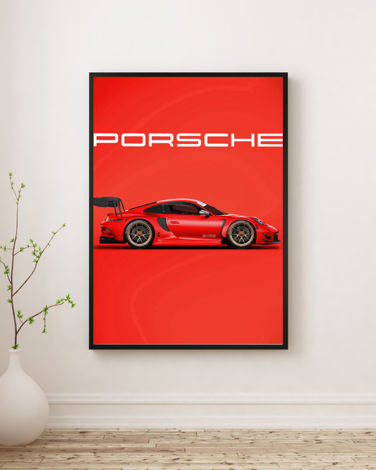 Track-Bred Precision Performance Wall Art Poster